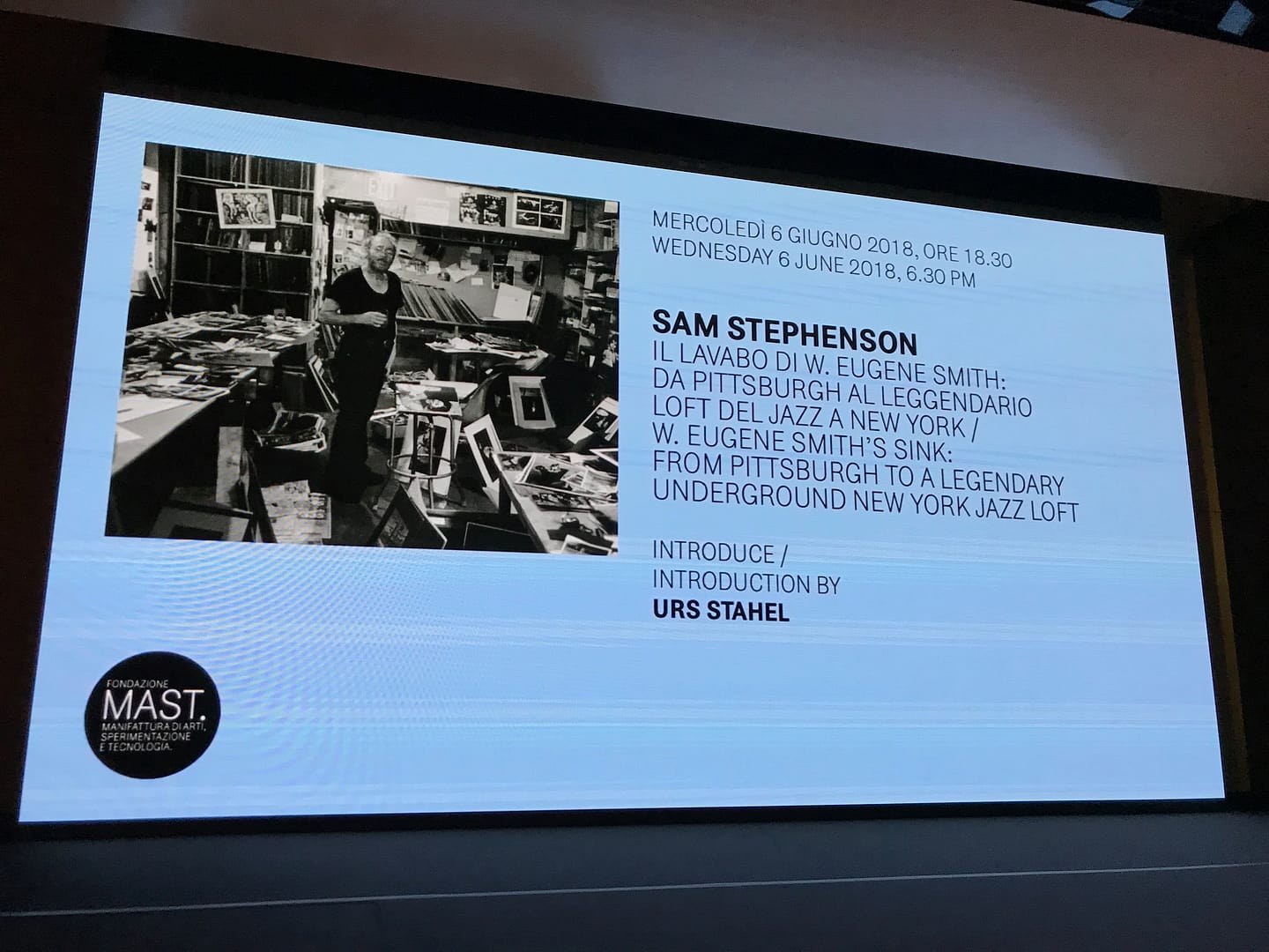 Sink Event in Bologna, Italy